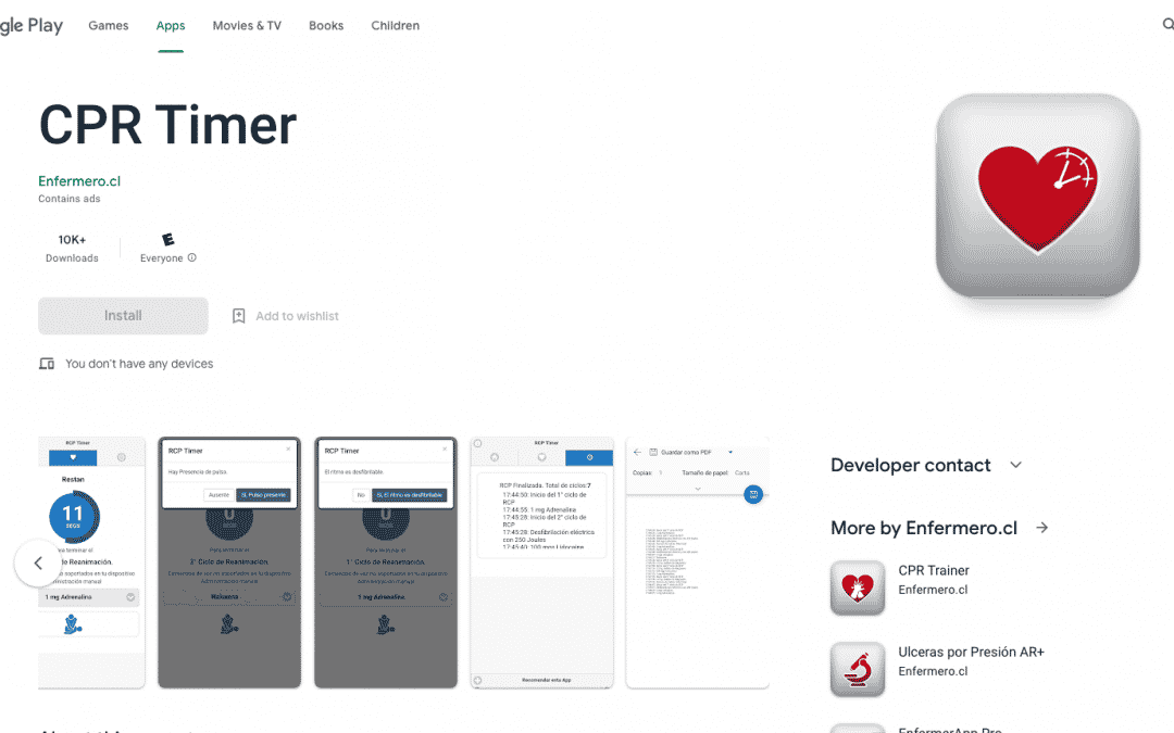 CPR Timer Google Play
